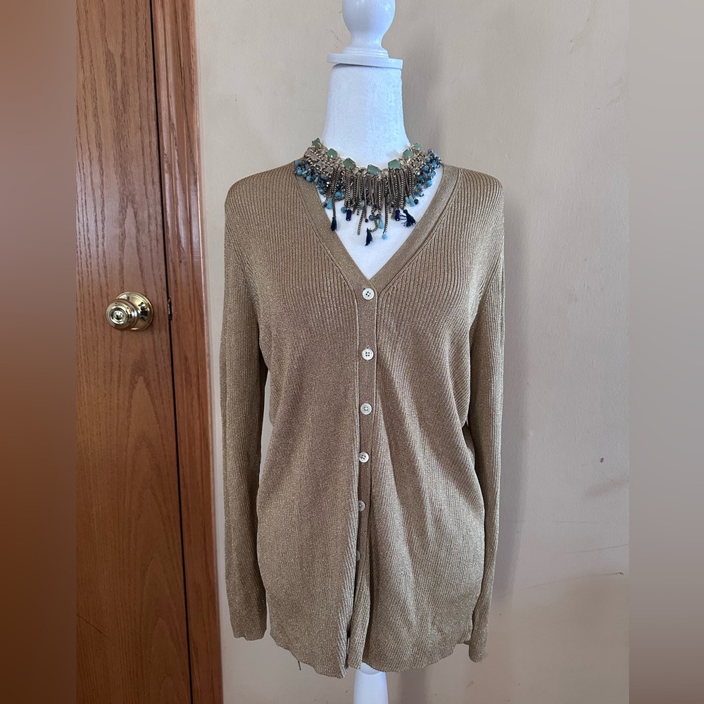 Ralph Lauren Tan Women's Cardigan